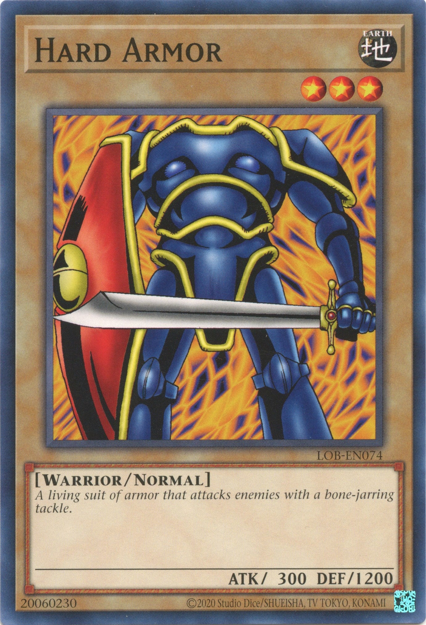 Hard Armor (25th Anniversary) [LOB-EN074] Common | Chromatic Games