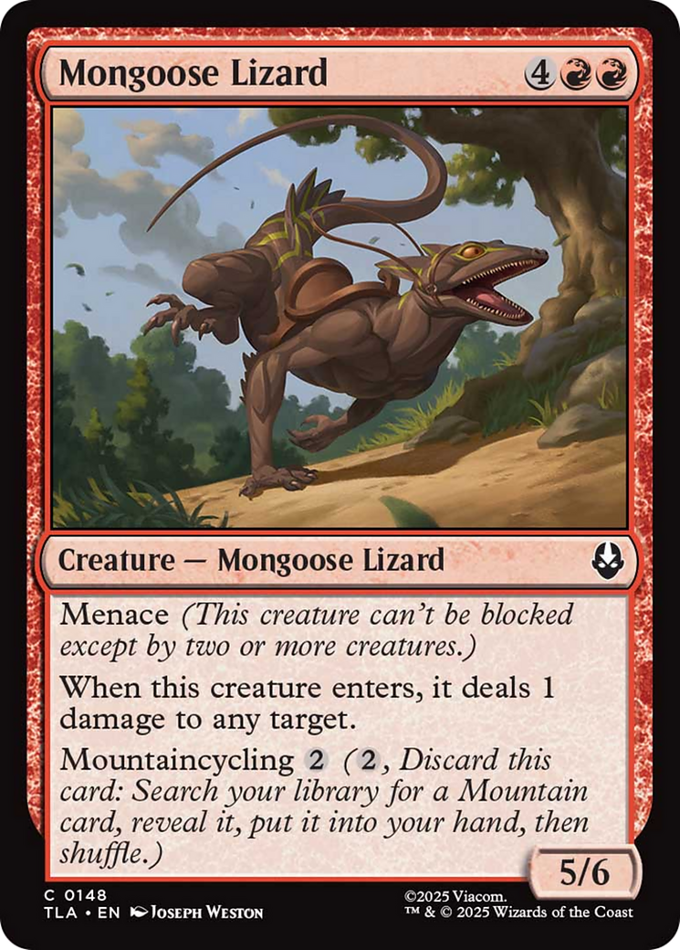 Mongoose Lizard [Avatar: The Last Airbender] | Chromatic Games