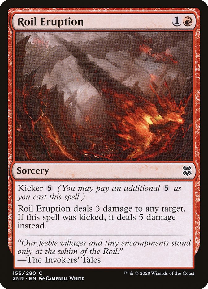 Roil Eruption 155/280 (Zendikar Rising)  | Chromatic Games