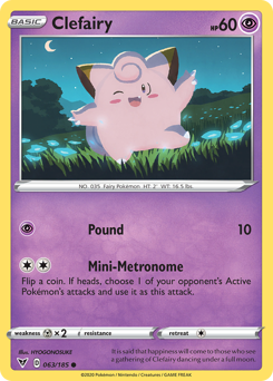 Clefairy (063/185) [Sword & Shield: Vivid Voltage] | Chromatic Games