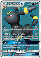 Umbreon GX (142/149) [Sun & Moon: Base Set] | Chromatic Games