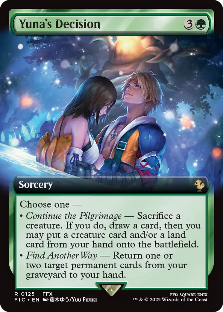 Yuna's Decision (Extended Art) [FINAL FANTASY Commander] | Chromatic Games