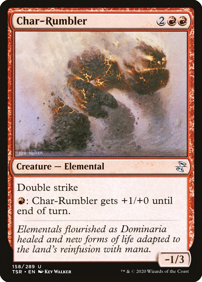 Char-Rumbler 158/289 (Time Spiral: Remastered)  | Chromatic Games