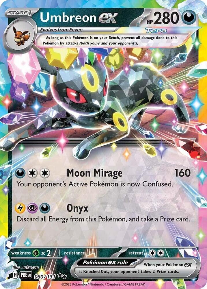 Umbreon ex (060/131) [Scarlet & Violet: Prismatic Evolutions] | Chromatic Games