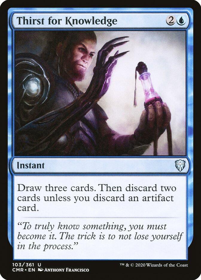 Thirst for Knowledge 103 (Commander Legends)  | Chromatic Games