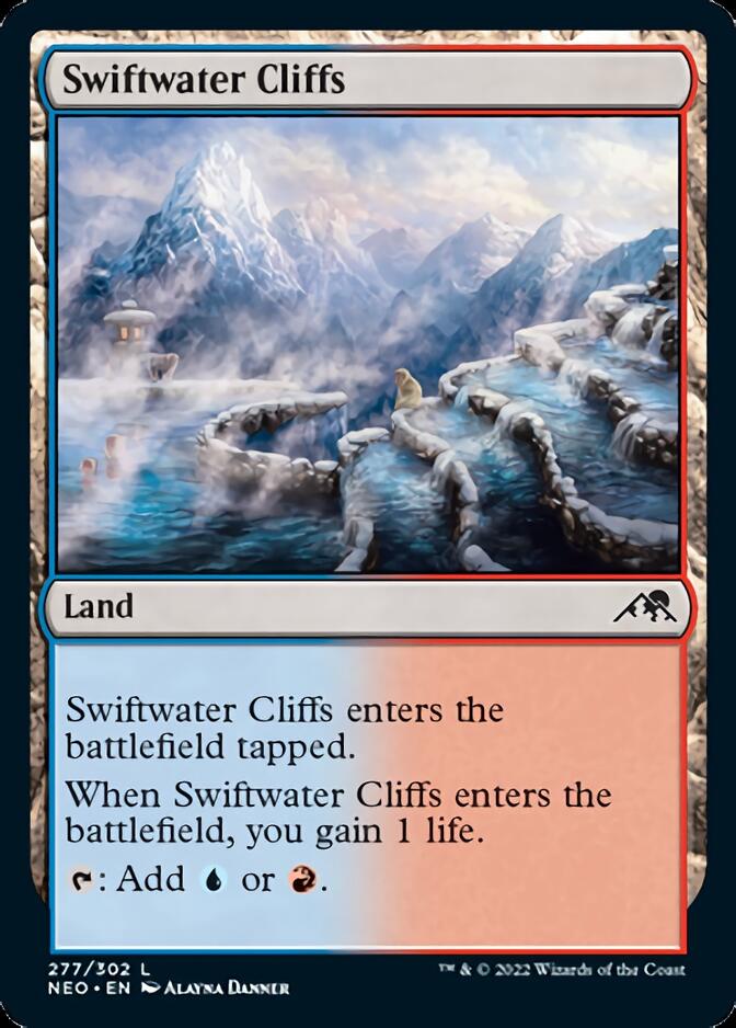 Swiftwater Cliffs [Kamigawa: Neon Dynasty] | Chromatic Games