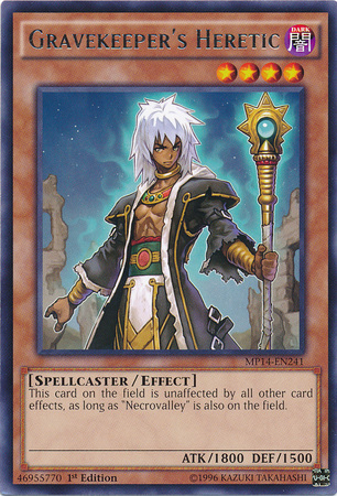 Gravekeeper's Heretic [MP14-EN241] Rare | Chromatic Games