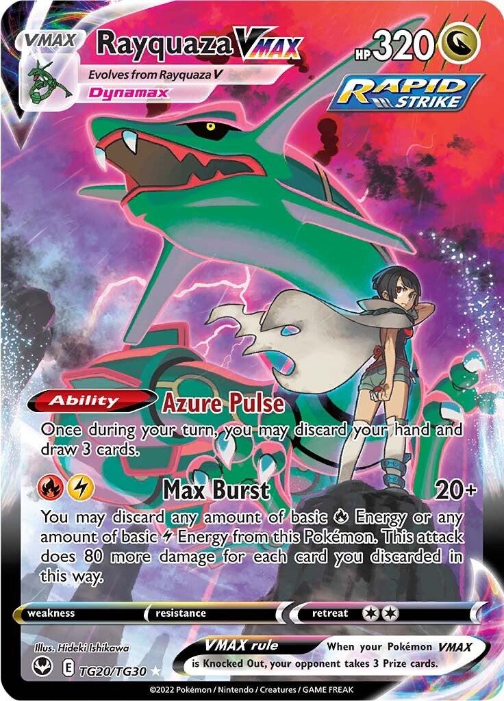 Rayquaza VMAX (TG20/TG30) [Sword & Shield: Silver Tempest] | Chromatic Games