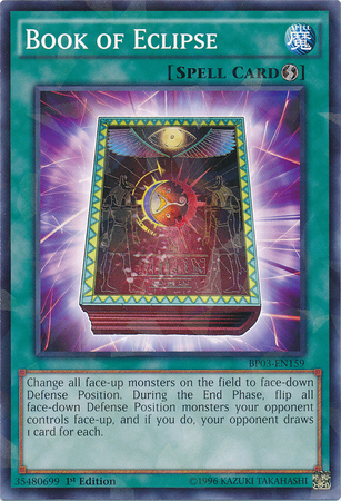 Book of Eclipse [BP03-EN159] Shatterfoil Rare | Chromatic Games