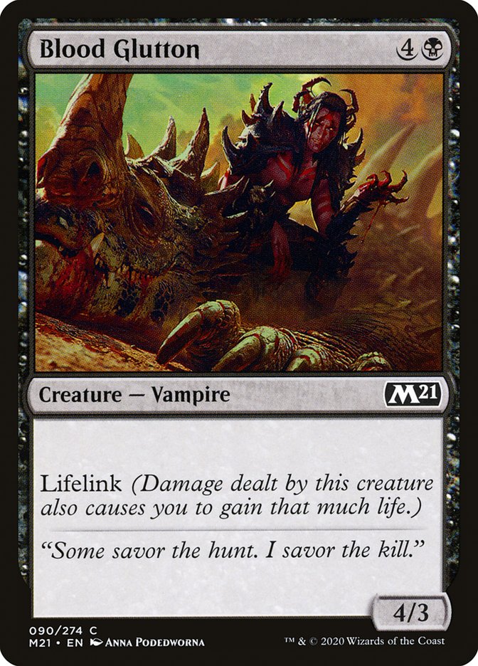 Blood Glutton 90 (Core Set 2021)  | Chromatic Games