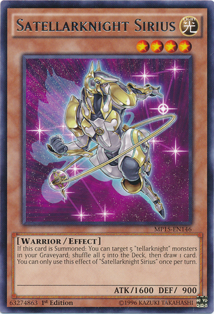 Satellarknight Sirius [MP15-EN146] Rare | Chromatic Games