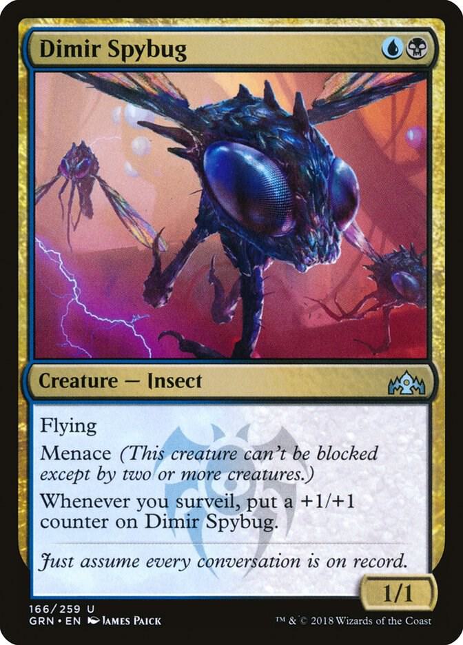 Dimir Spybug 166/259 (Guilds of Ravnica)  | Chromatic Games