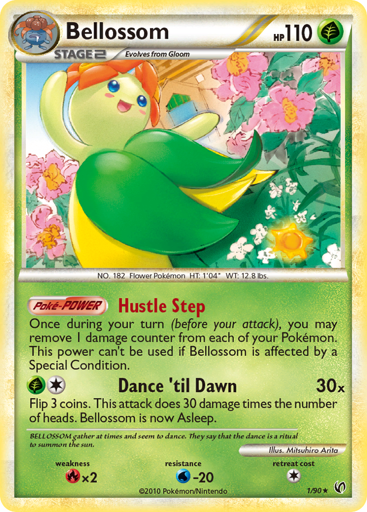 Bellossom (1/90) [HeartGold & SoulSilver: Undaunted] | Chromatic Games