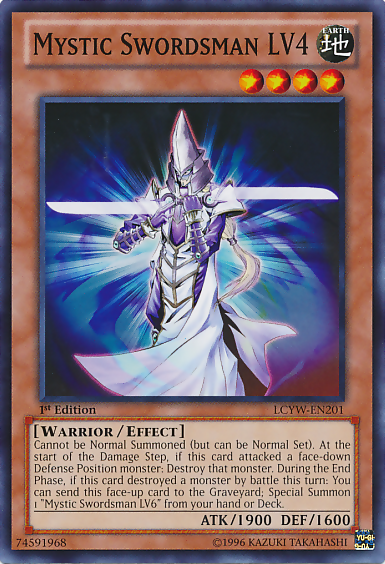 Mystic Swordsman LV4 [LCYW-EN201] Common | Chromatic Games