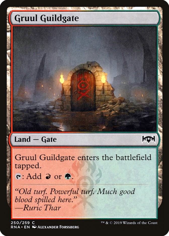 Gruul Guildgate 250/259 (Ravnica Allegiance)  | Chromatic Games