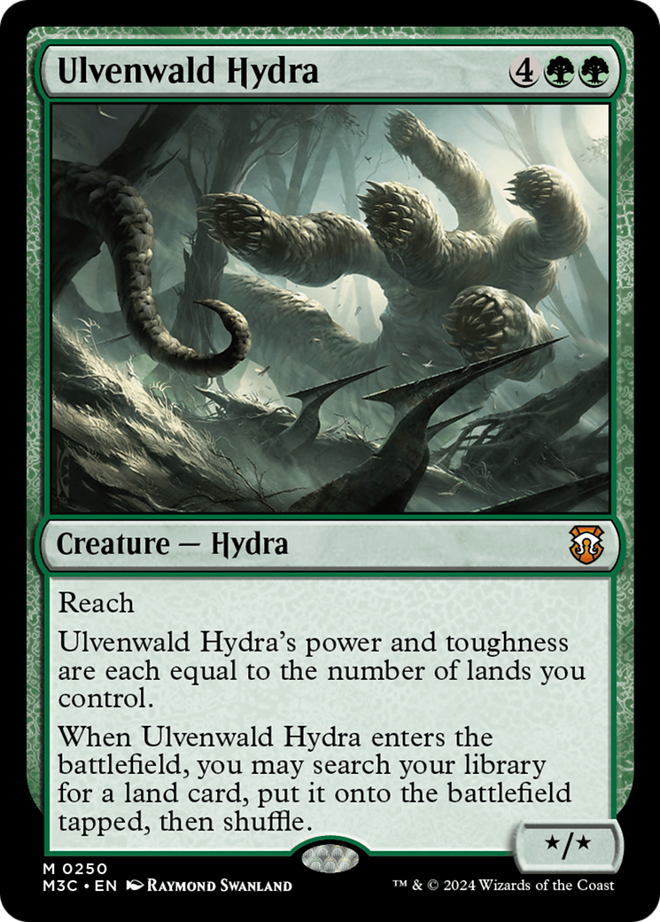 Ulvenwald Hydra (Ripple Foil) [Modern Horizons 3 Commander] | Chromatic Games