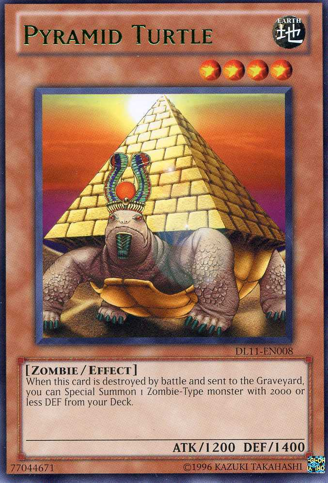 Pyramid Turtle (Green) [DL11-EN008] Rare | Chromatic Games