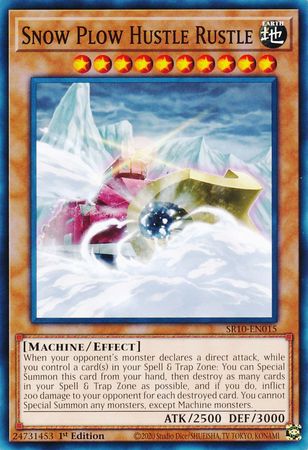 Snow Plow Hustle Rustle [SR10-EN015] Common | Chromatic Games