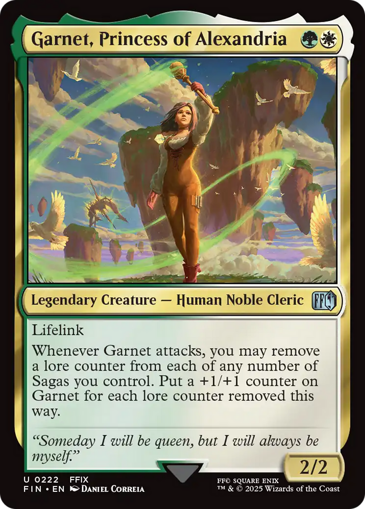 Garnet, Princess of Alexandria [FINAL FANTASY] | Chromatic Games