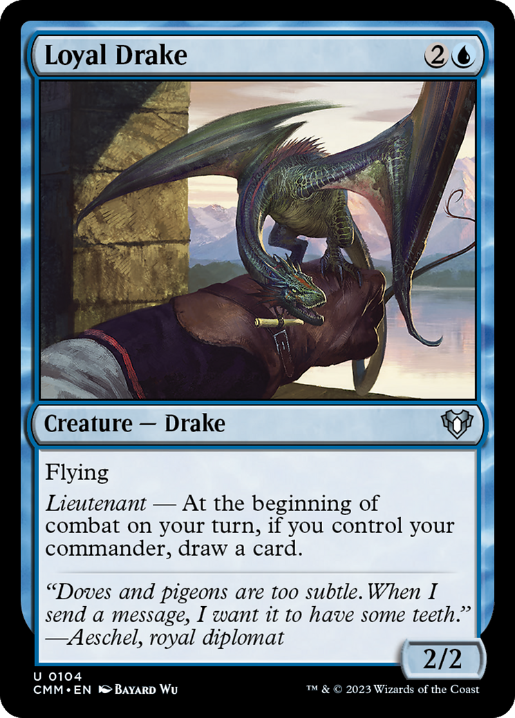 Loyal Drake [Commander Masters] | Chromatic Games