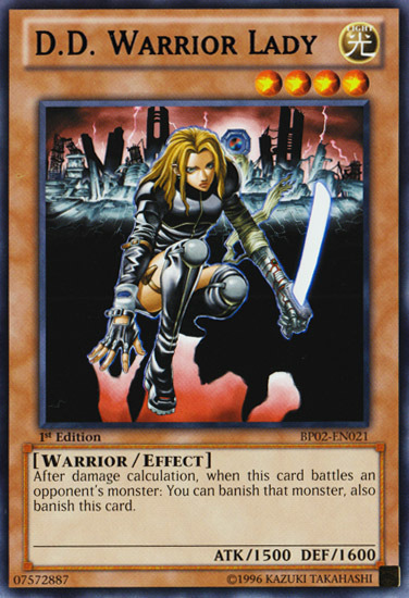 D.D. Warrior Lady [BP02-EN021] Mosaic Rare | Chromatic Games