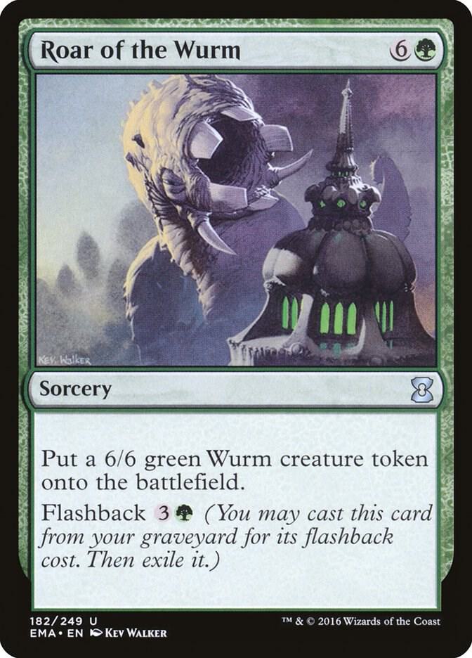 Roar of the Wurm 182/249 (Eternal Masters)  | Chromatic Games
