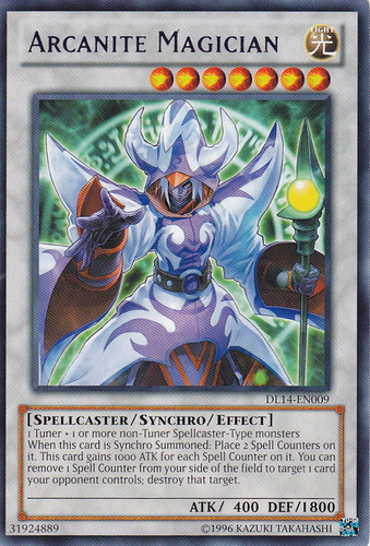 Arcanite Magician (Blue) [DL14-EN009] Rare | Chromatic Games