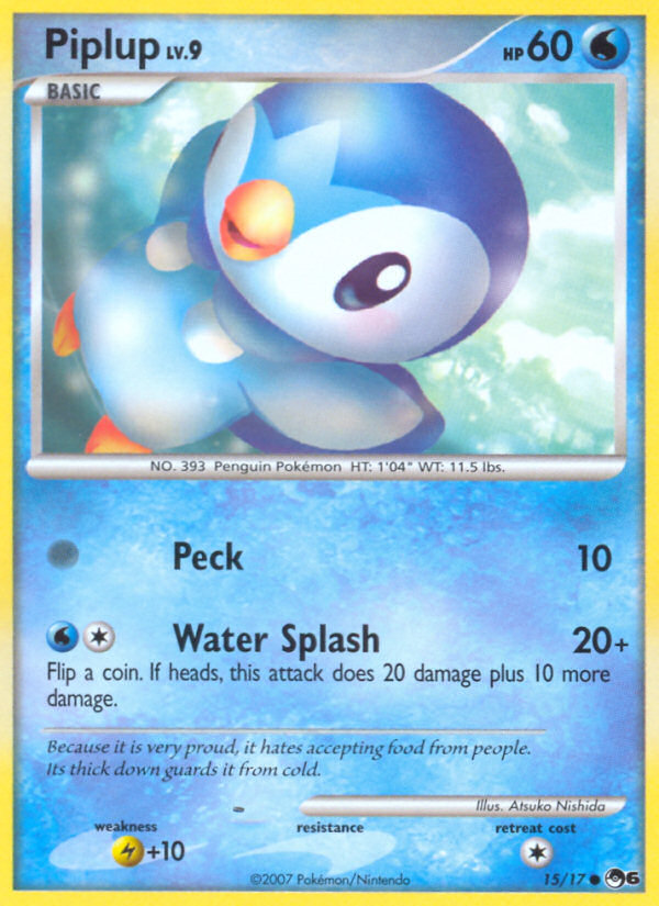 Piplup (15/17) [POP Series 6] | Chromatic Games