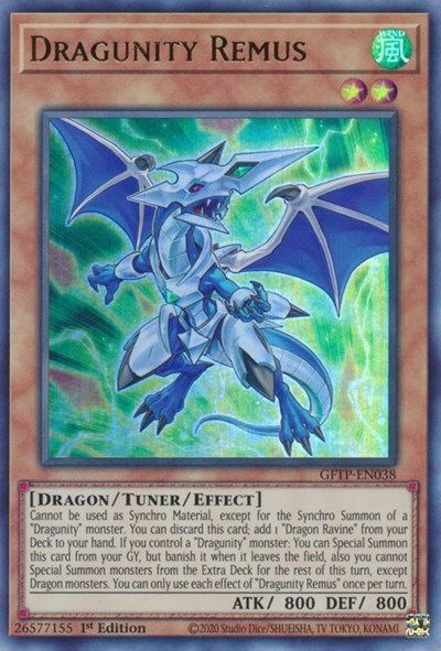 Dragunity Remus [GFTP-EN038] Ultra Rare | Chromatic Games