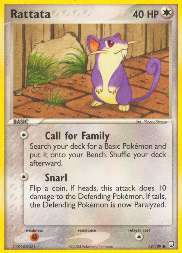 Rattata (72/109) [EX: Team Rocket Returns] | Chromatic Games