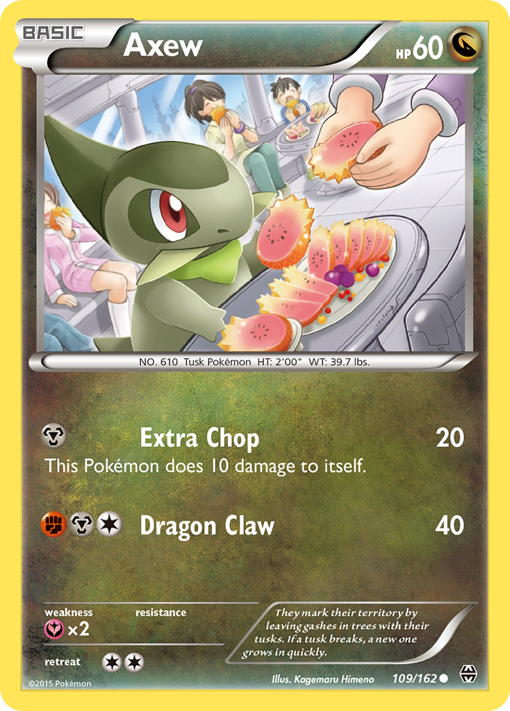 Axew (109/162) [XY: BREAKthrough] | Chromatic Games