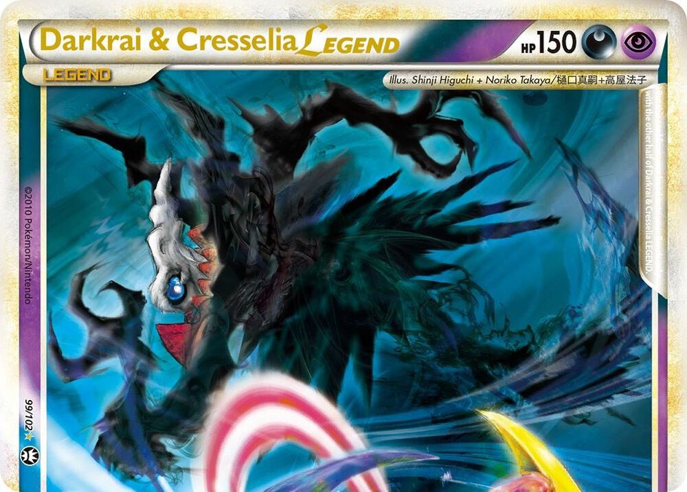 Darkrai and Cresselia Legend Top 99/102 (Triumphant)  - Holofoil | Chromatic Games