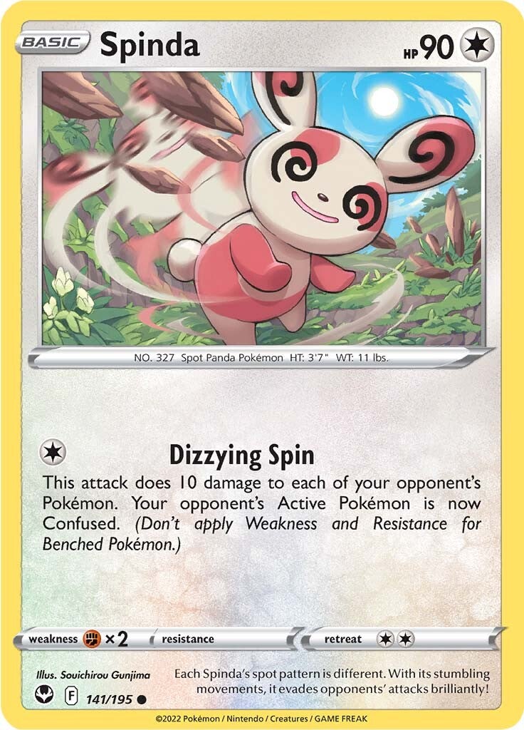 Spinda (141/195) [Sword & Shield: Silver Tempest] | Chromatic Games