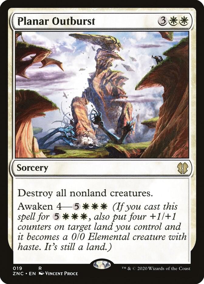 Planar Outburst 19/142 (Commander: Zendikar Rising)  | Chromatic Games