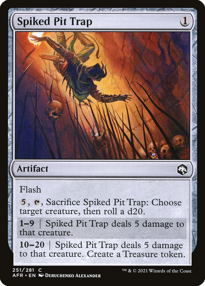 Spiked Pit Trap 251 (Adventures in the Forgotten Realms)  | Chromatic Games