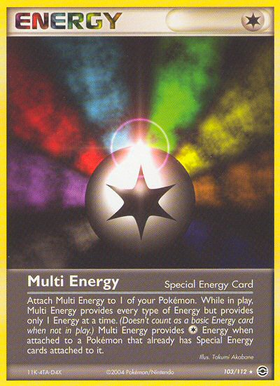 Multi Energy (103/112) [EX: FireRed & LeafGreen] | Chromatic Games