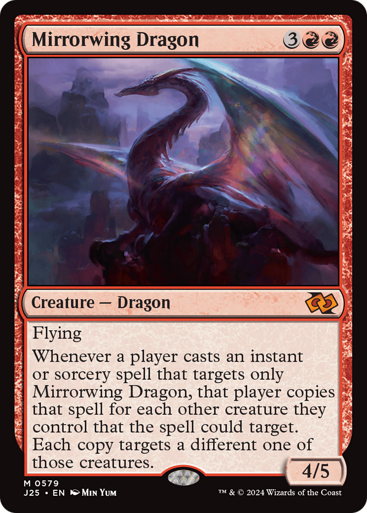 Mirrorwing Dragon [Foundations Jumpstart] | Chromatic Games