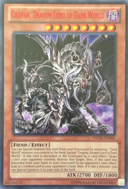 Grapha, Dragon Lord of Dark World (Red) [DL18-EN006] Rare | Chromatic Games