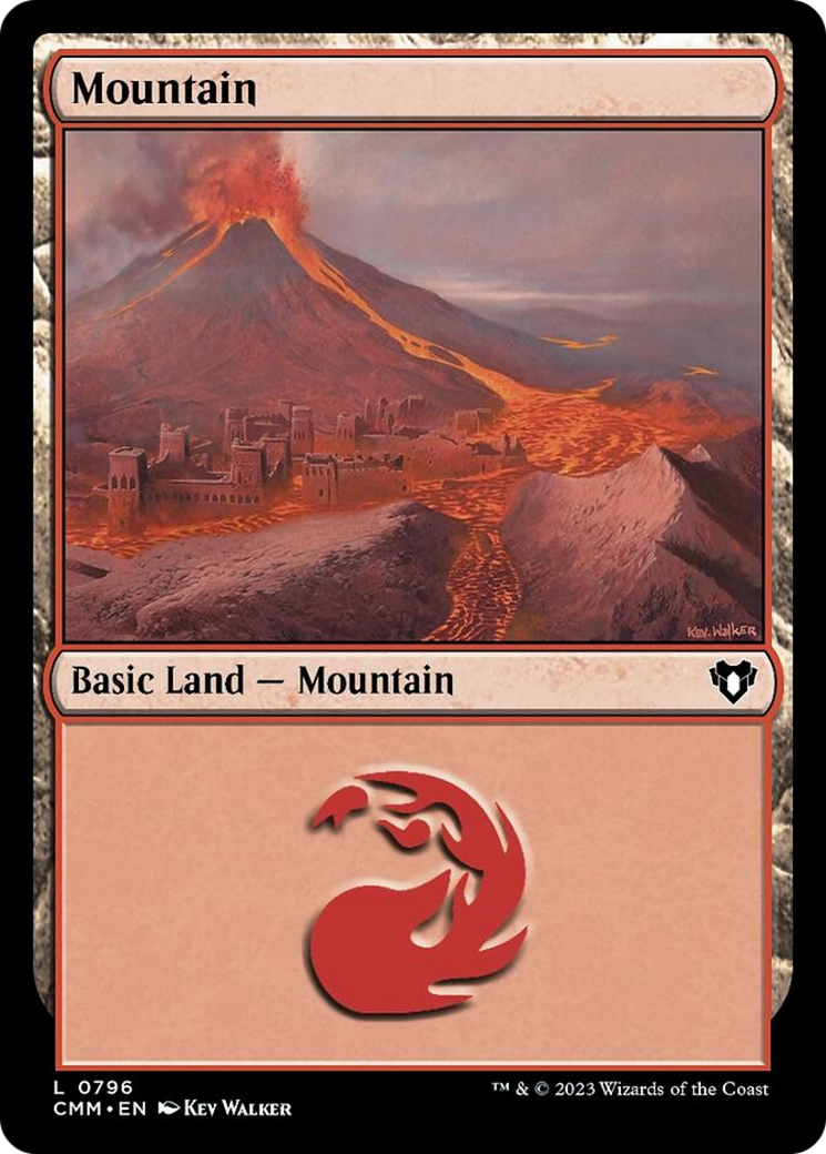 Mountain (796) [Commander Masters] | Chromatic Games