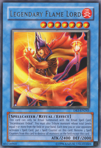 Legendary Flame Lord [DR1-EN243] Rare | Chromatic Games