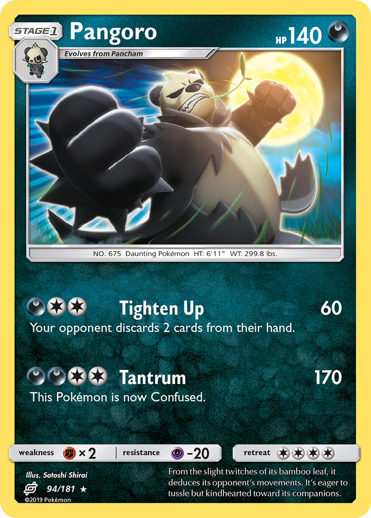 Pangoro (94/181) [Sun & Moon: Team Up] | Chromatic Games