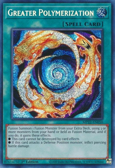 Greater Polymerization [MP22-EN050] Prismatic Secret Rare | Chromatic Games