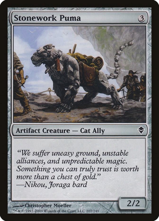 Stonework Puma 207/249 (Zendikar)  | Chromatic Games