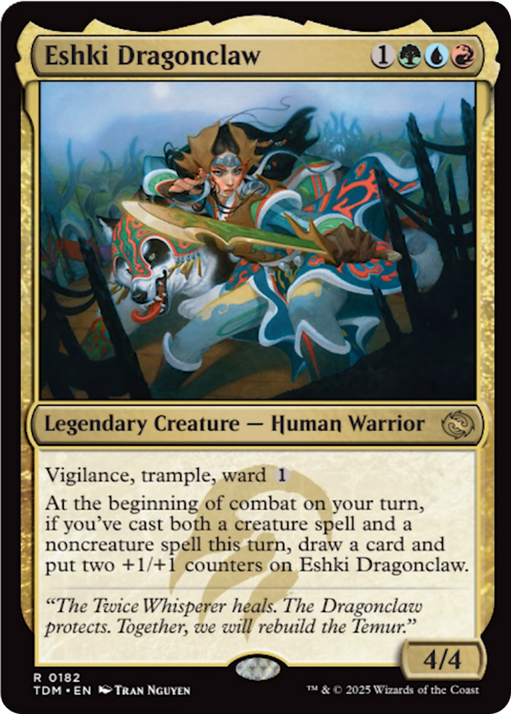 Eshki Dragonclaw [Tarkir: Dragonstorm] | Chromatic Games