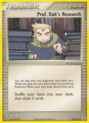 Prof. Oak's Research (98/112) [EX: FireRed & LeafGreen] | Chromatic Games