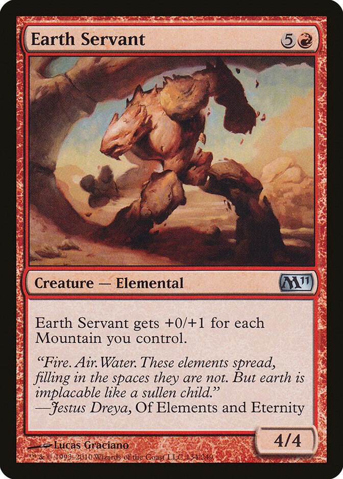 Earth Servant 134/249 (Magic 2011 (M11))  | Chromatic Games