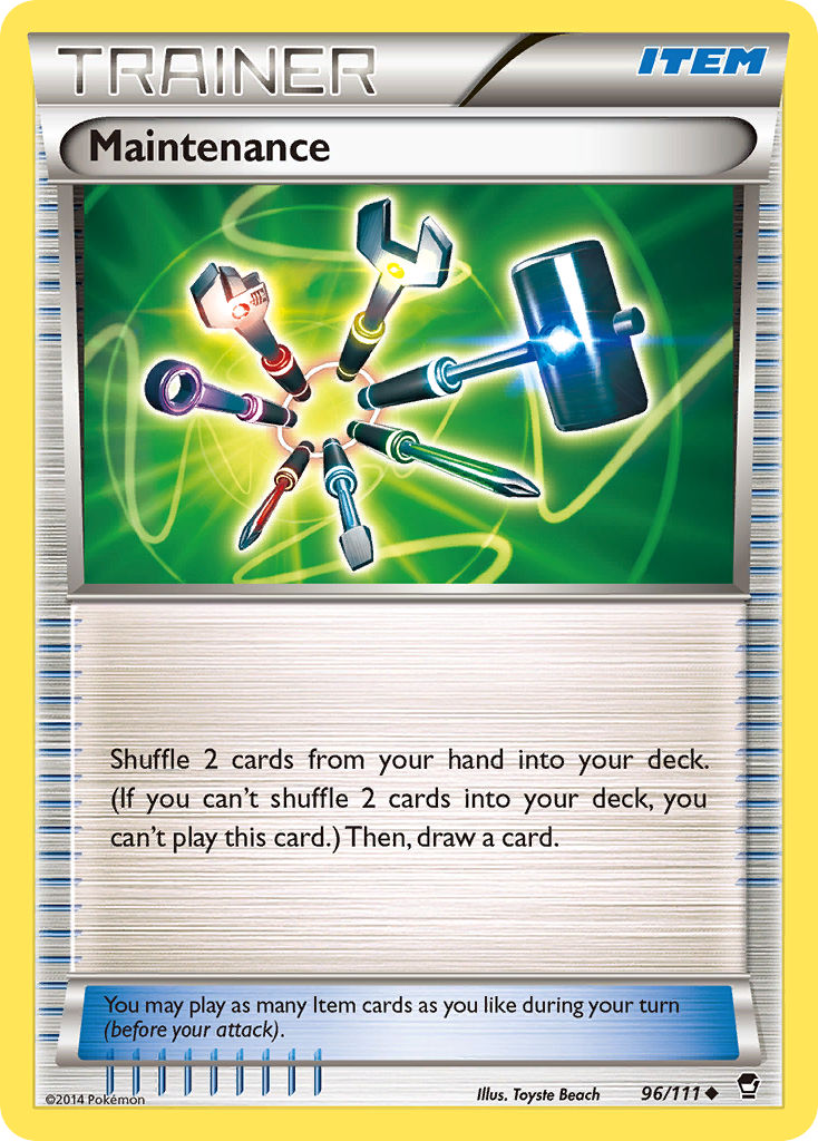 Maintenance (96/111) [XY: Furious Fists] | Chromatic Games