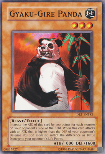 Gyaku-Gire Panda [DR1-EN183] Common | Chromatic Games