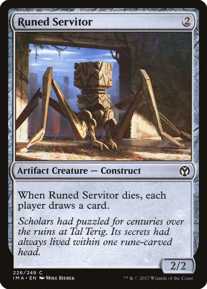 Runed Servitor 226/249 (Iconic Masters)  | Chromatic Games