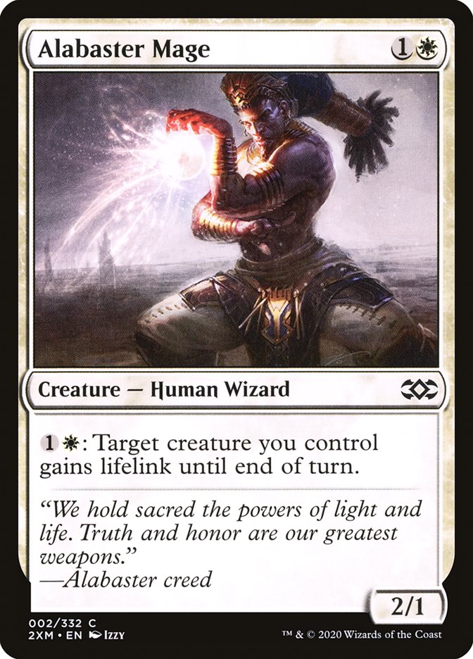 Alabaster Mage 2/332 (Double Masters)  | Chromatic Games